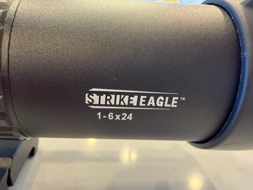 Vortex Strike Eagle 1-6x24 Rifle Scope,AR-BDC Reticle w/ 2in Offset Mount