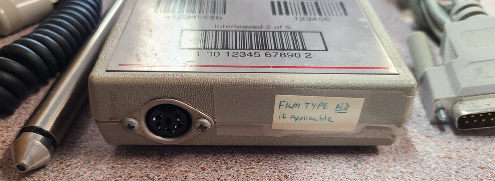 Vintage SymArt Scan barcode scanner