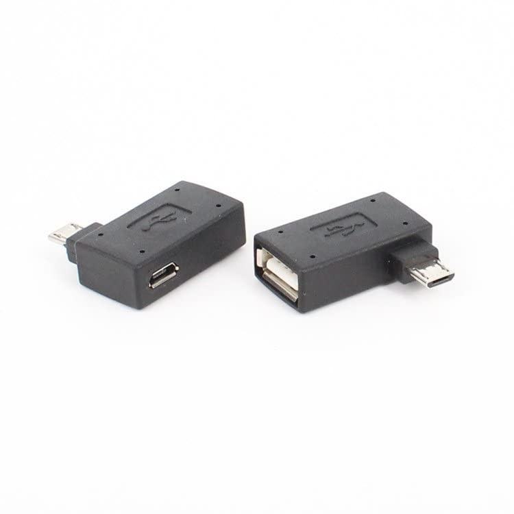 OTG Adapter, 2 Pack USB Adapter Compatible with Fire Stick Memory Black