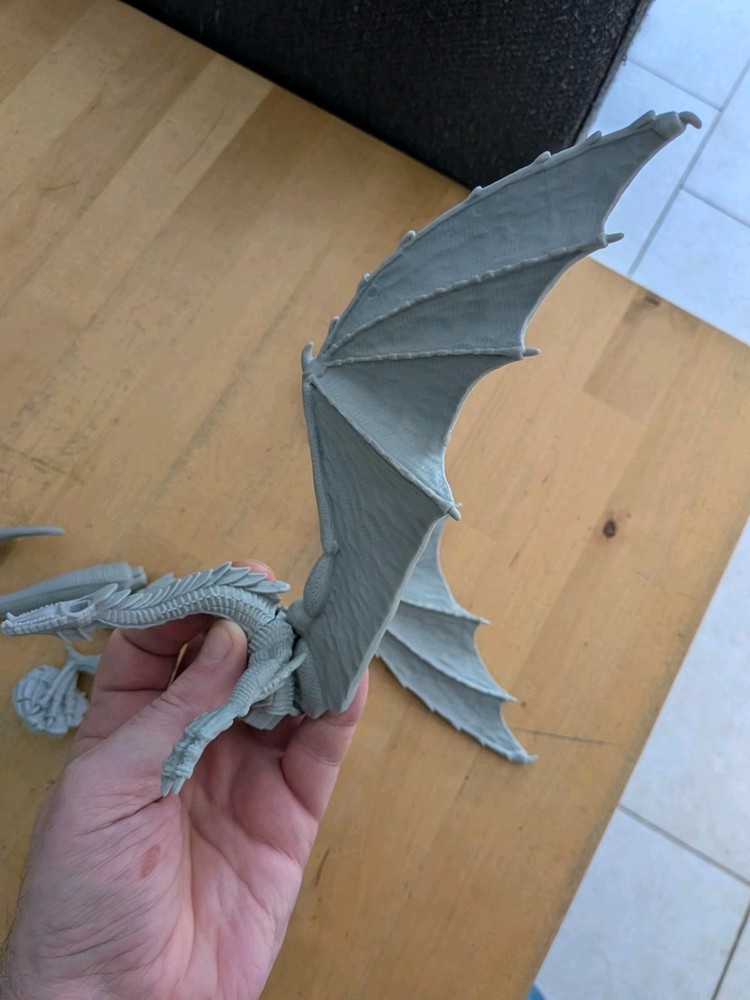 Reaper Bones 4 Kickstarter Gauth, Large Dragon