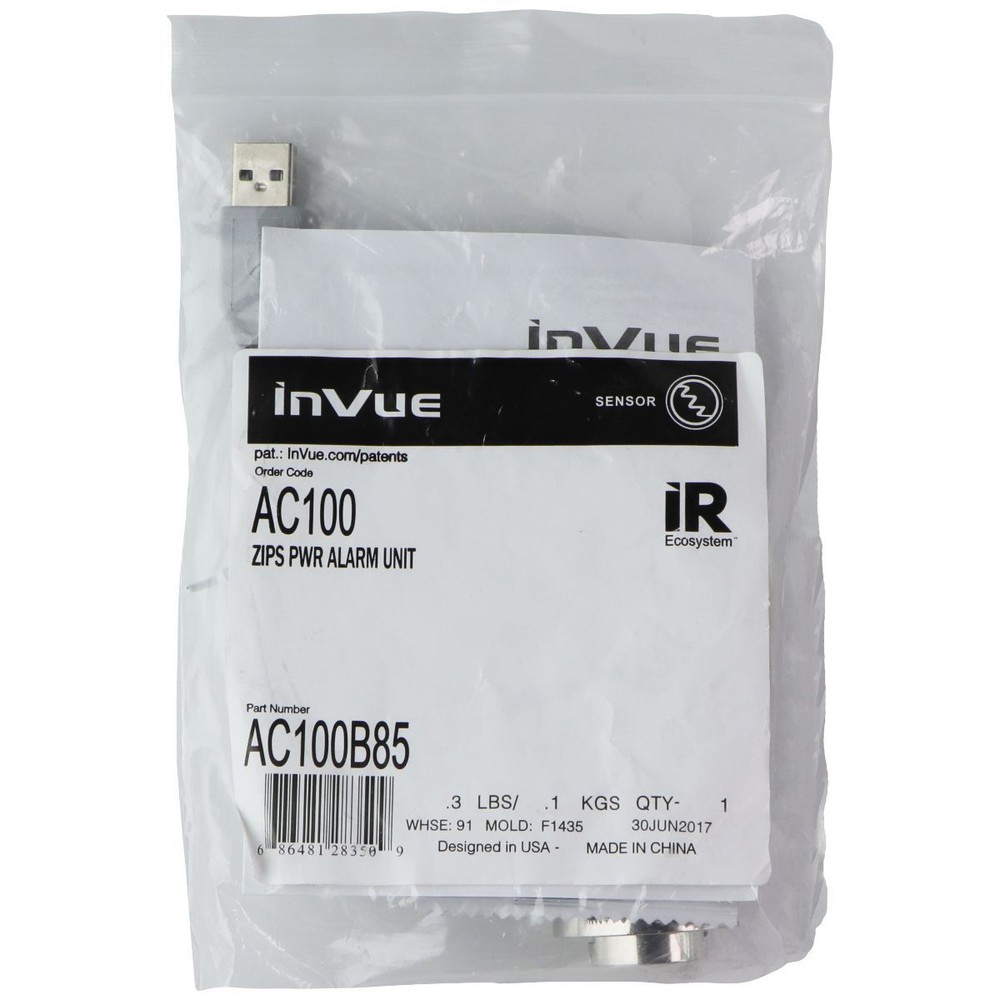 InVue AC100 Zips PWR Alarm Unit (AC100B85)