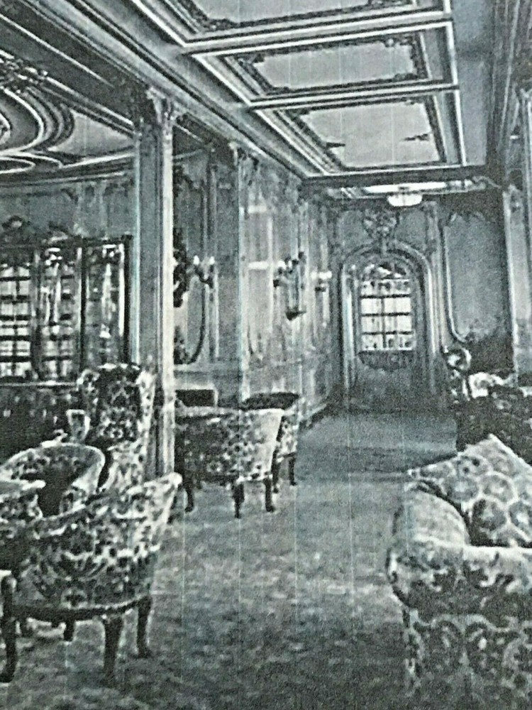 RMS TITANIC FIRST CLASS LOUNGE, ROBERT WELCH REPRINT