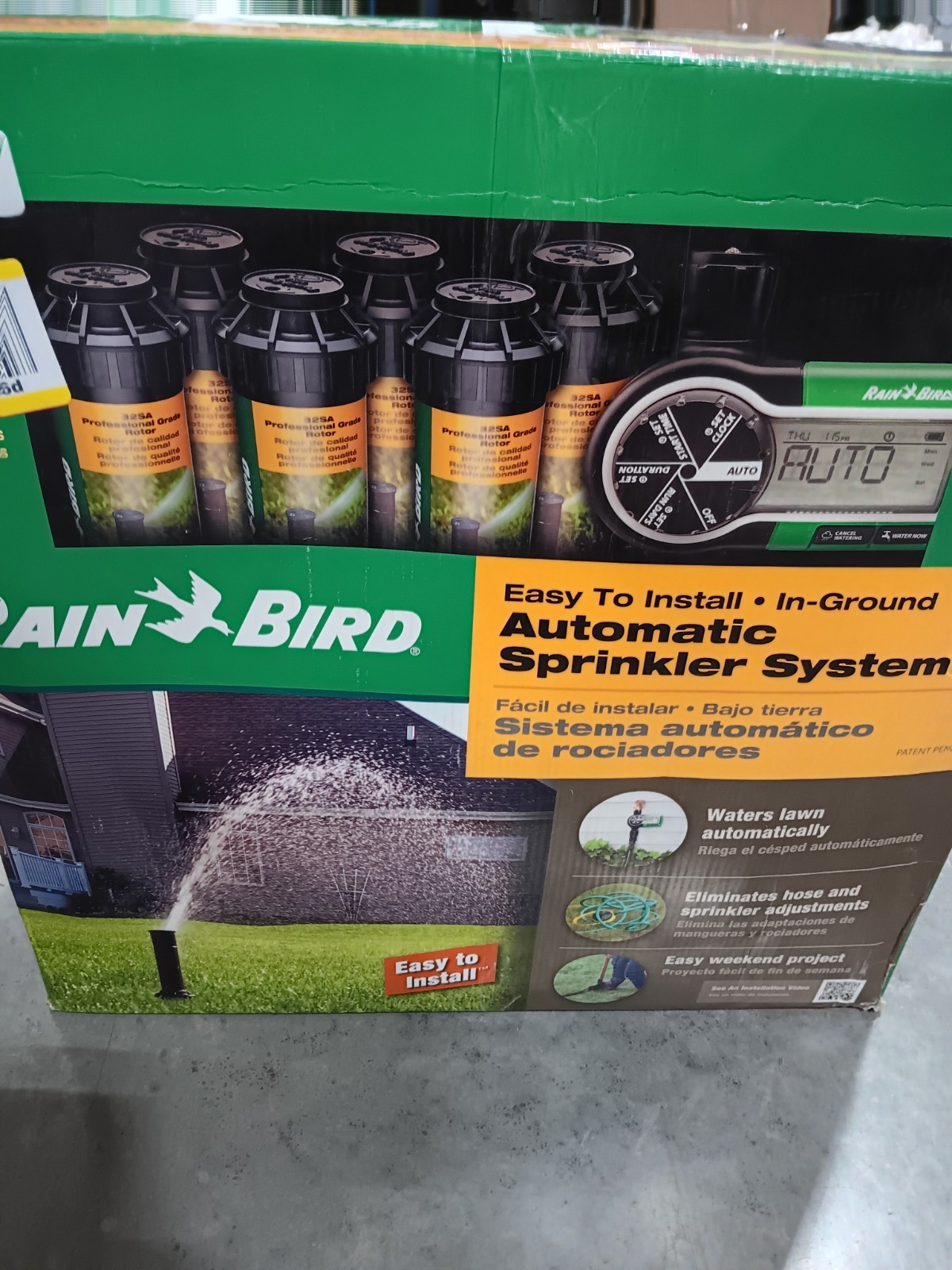 Rain Bird 32ETI in-Ground Automatic Sprinkler System Kit