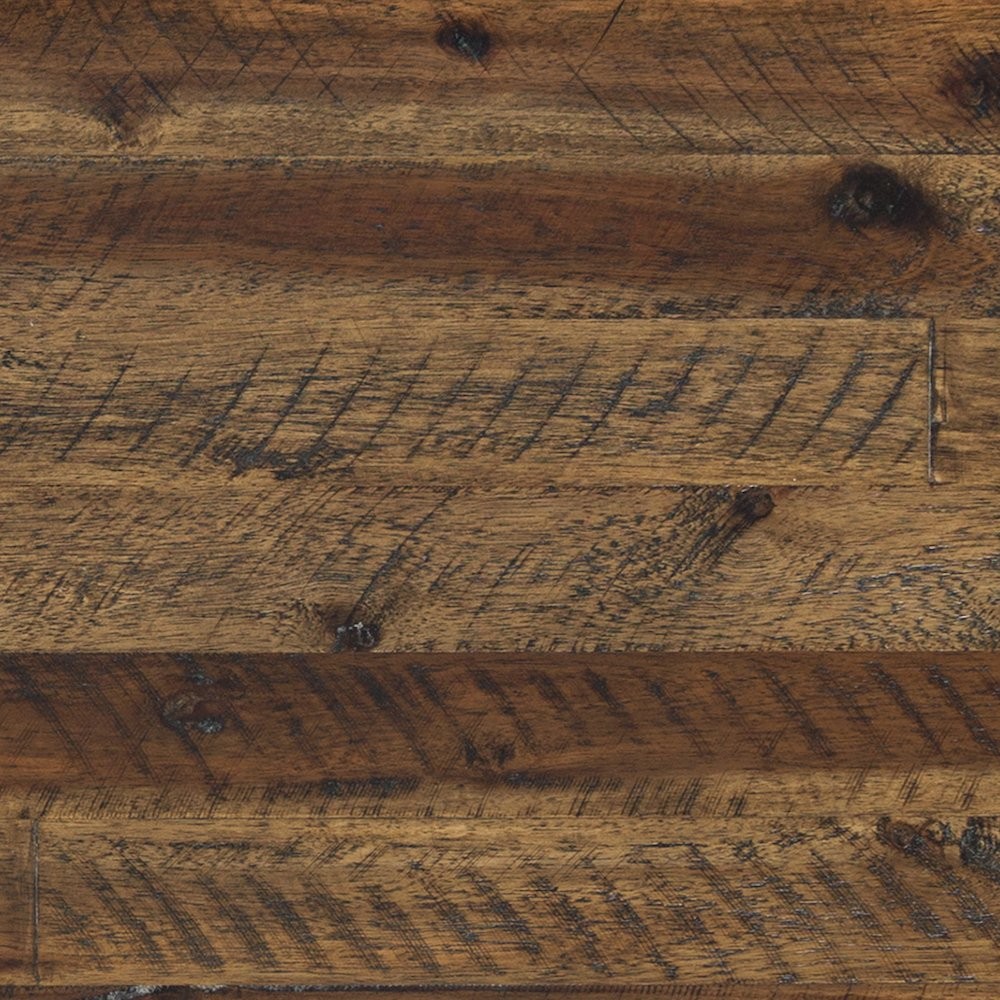 Artisan's Craft Rustic Farmhouse Distressed Solid Wood Coffee Table