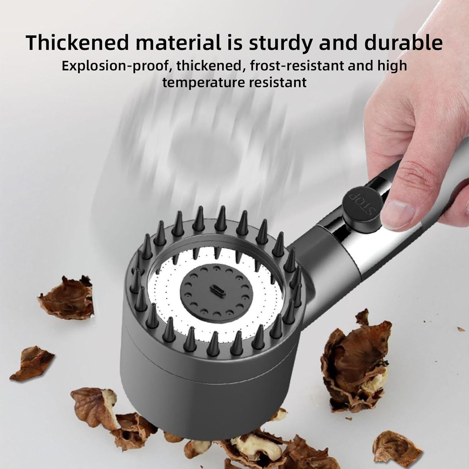 High Pressure Shower Head with Handheld Spray Combo, Rain ShowerHead with Filter