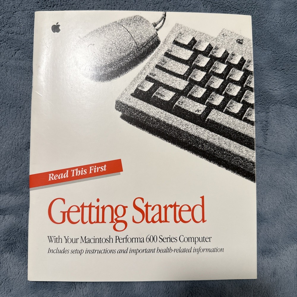 Getting Started With Your Mcintosh Perform A 600 Series Computer Mac Manual