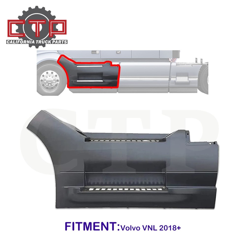 Front Step Fairing Panel for Volol VNL 2018-2024 Driver ( LH ) Side
