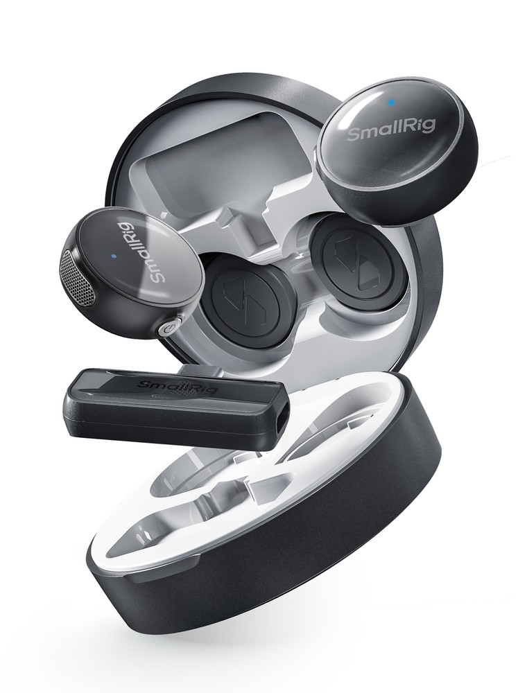 SmallRig S60 Wireless Lavalier Microphone Mic with USB C for iPhone for Android