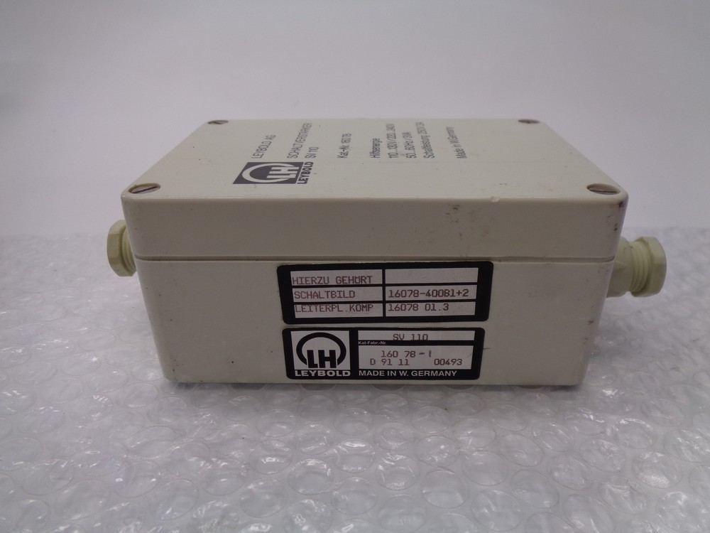 LEYBOLD 16078 AMPLIFIER UNMP