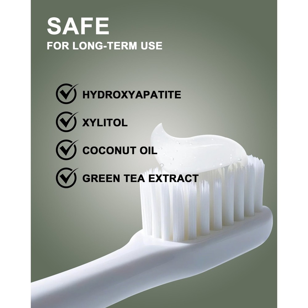 MySmile Nano Hydroxyapatite Toothpaste Fluoride Free Sensitive Relief Mint 4.2oz