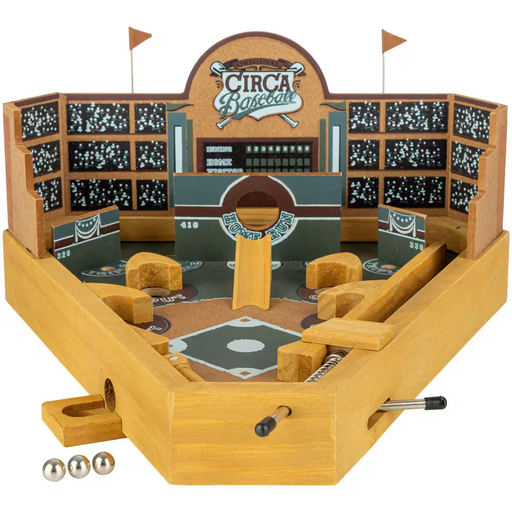 Tabletop Baseball Pinball Game