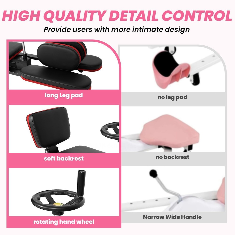 Red Leg Stretcher Machine 330lbs Split Machine w/ Hand Wheel Training Machine