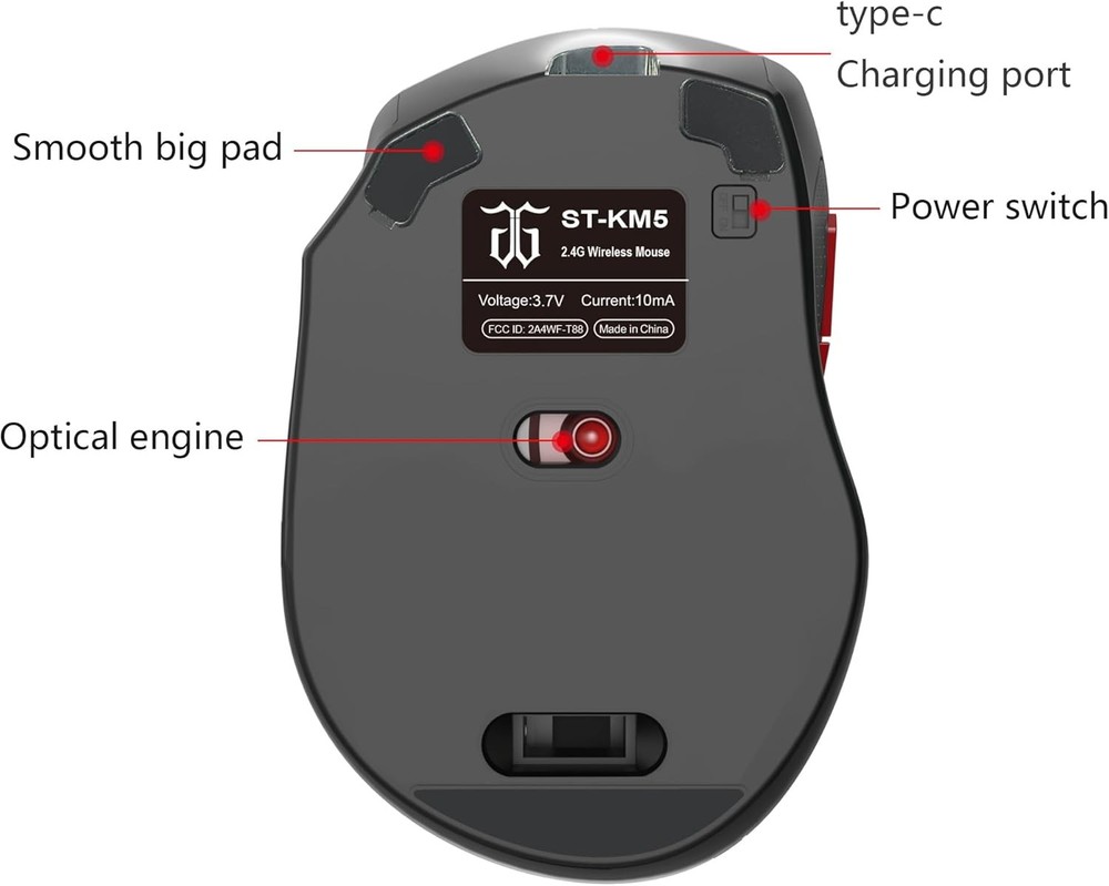 Wireless Keyboard Mouse Combo RGB