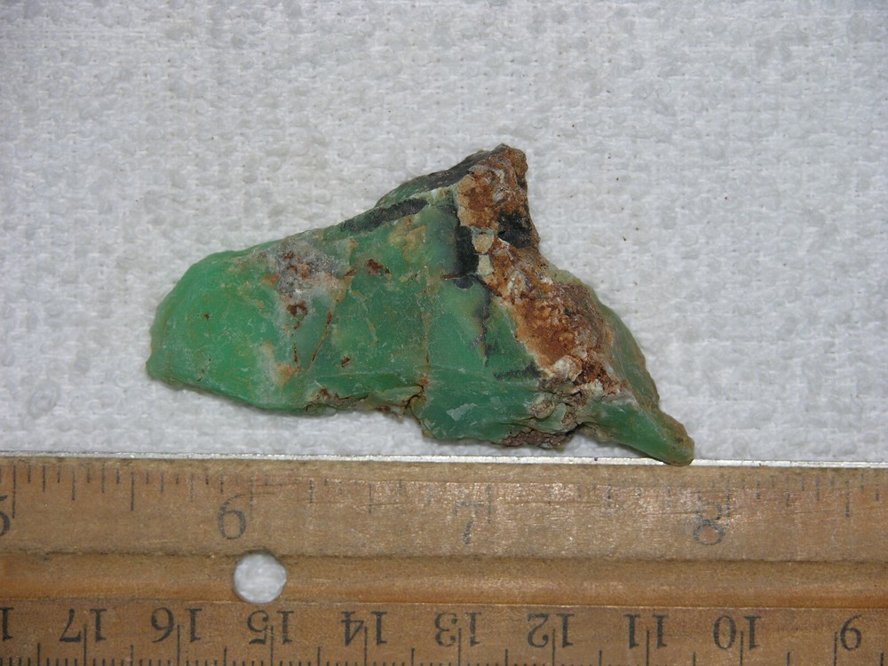 Chrysoprase rough mixed gem grade Australia 2 inch C99