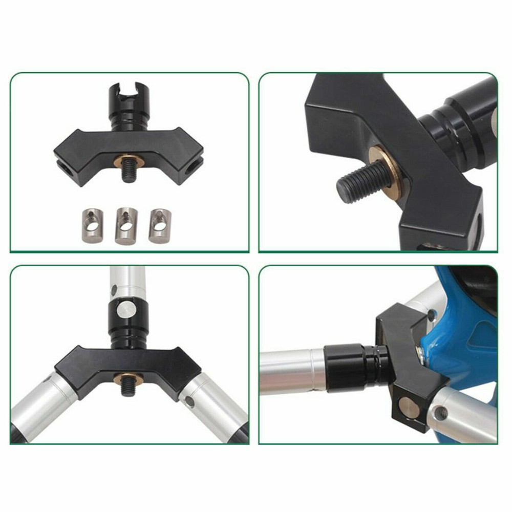 40° Archery Side V Bar Stabilizer Quick Disconnect Mount Bow Training Hunting