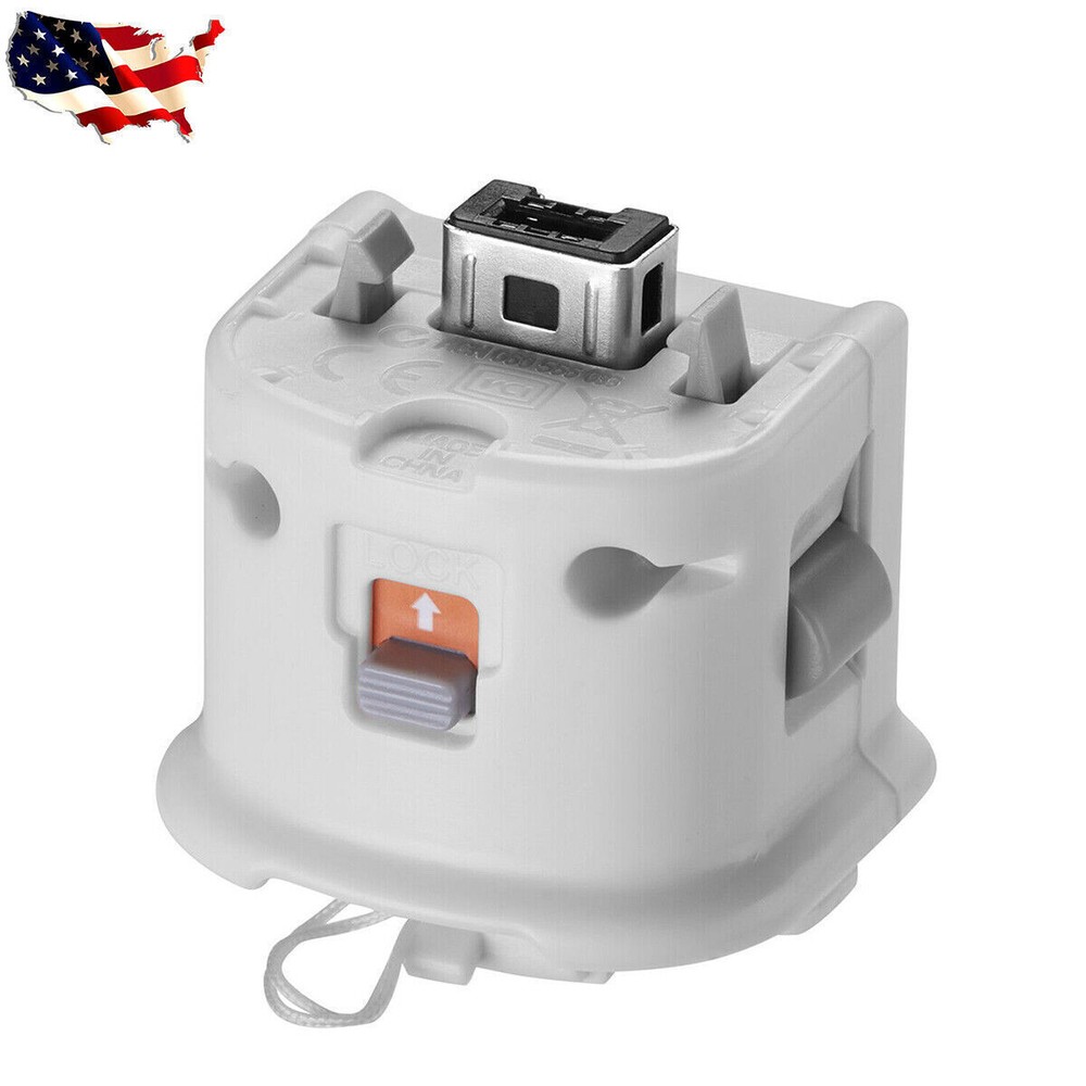 2 Motion Plus Adapter Sensor Silicone Sleeve for Nintendo Wii Remote Controller