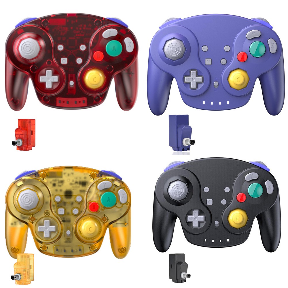 Wireless GameCube Controller with Rumble for Original Wii Nintendo Gamecube