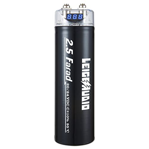 2.5 Farad Digital Power Capacitor for Car Audio System, Performance Car Audio