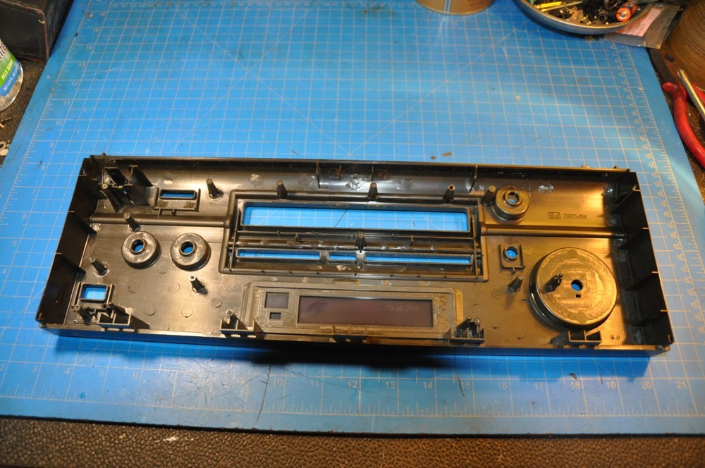 Technics SU-G95 Amplifier Replacement Parts Front Face Panel Plate # RJP0382