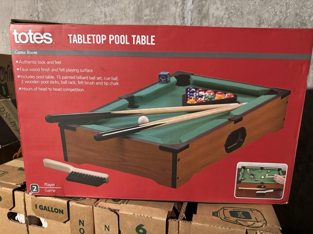 Tabletop Pool Table
