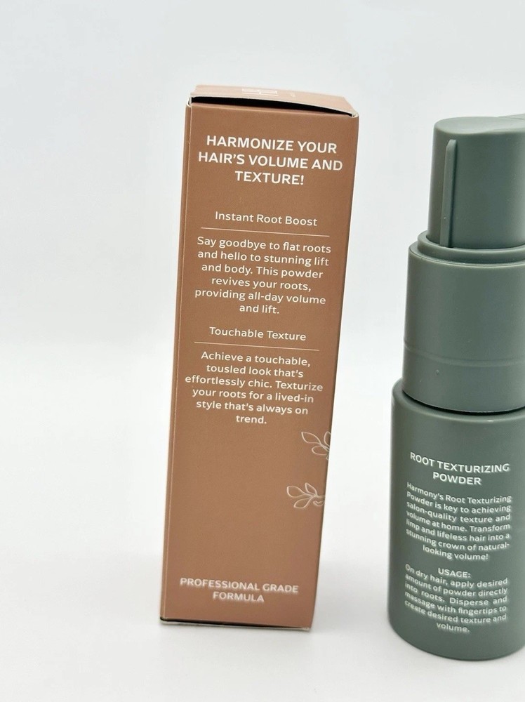 Harmonize Beauty Root Texturizing Powder Instant Root Volume Boost 0.32oz NIB