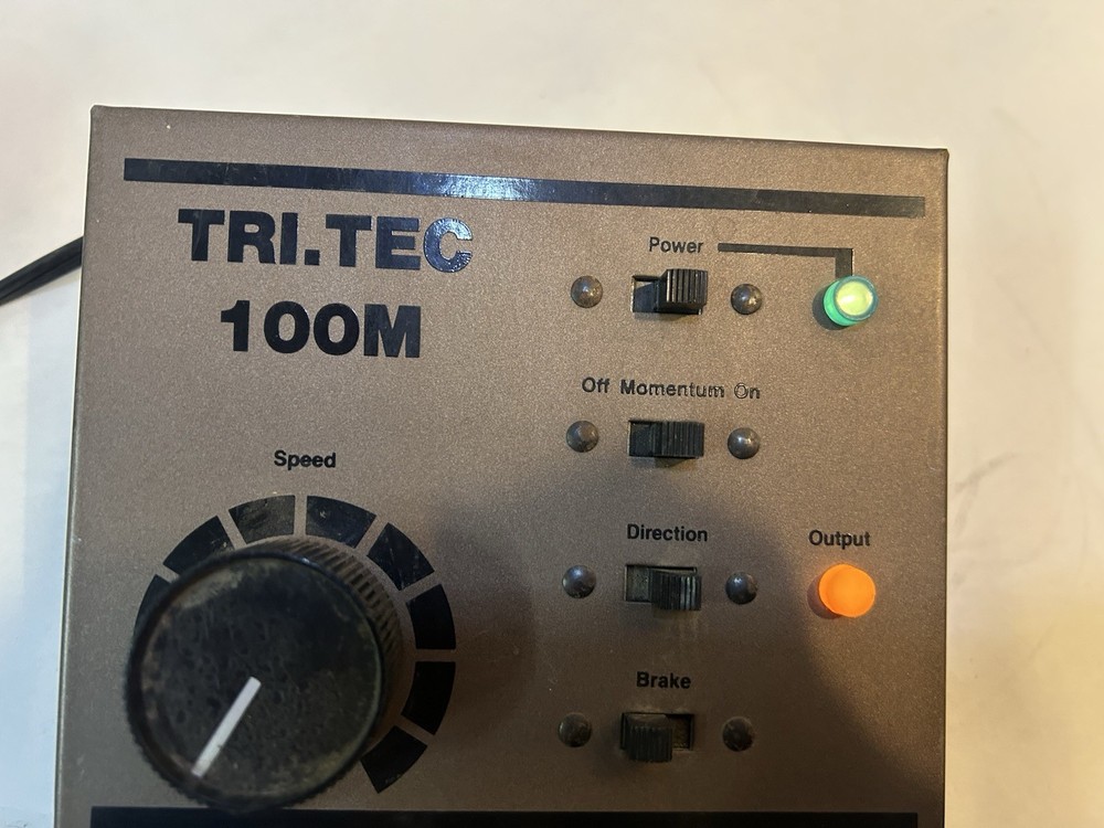 Tri Tec 100S Hobby Train Transformer Power Supply HO Scale