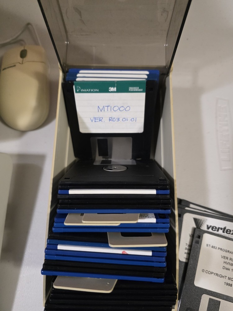 36 3.5" 720K Floppy Disk Lot Motorola Radio Programming Software