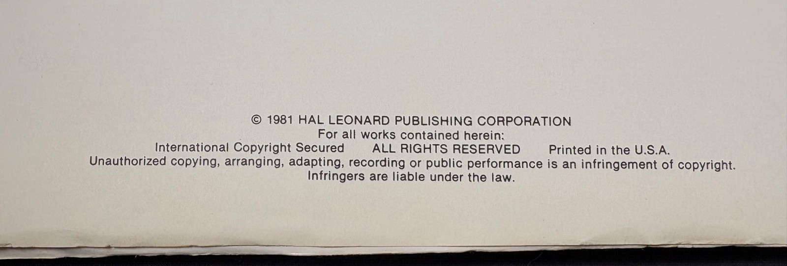 The Who Anthology Piano Vocal and Guitar 1981 Out of Print Sheet Music Songbook