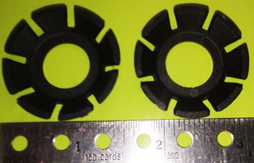 TWO NEW BOWFLEX HVT Upper Pulley Wheel Inserts Spacers