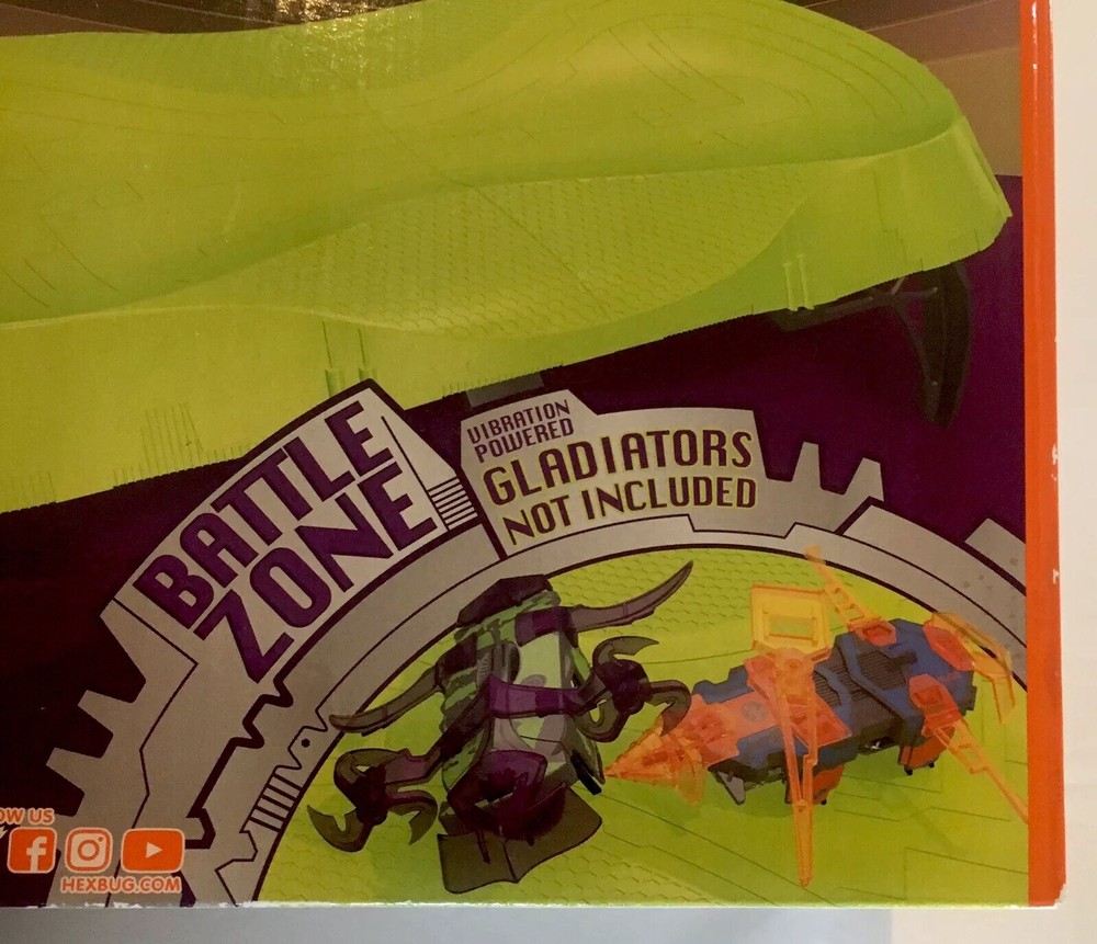 HEXBUG Battle Zone Battling Strategy Kit for Gladiator Robots New In Box