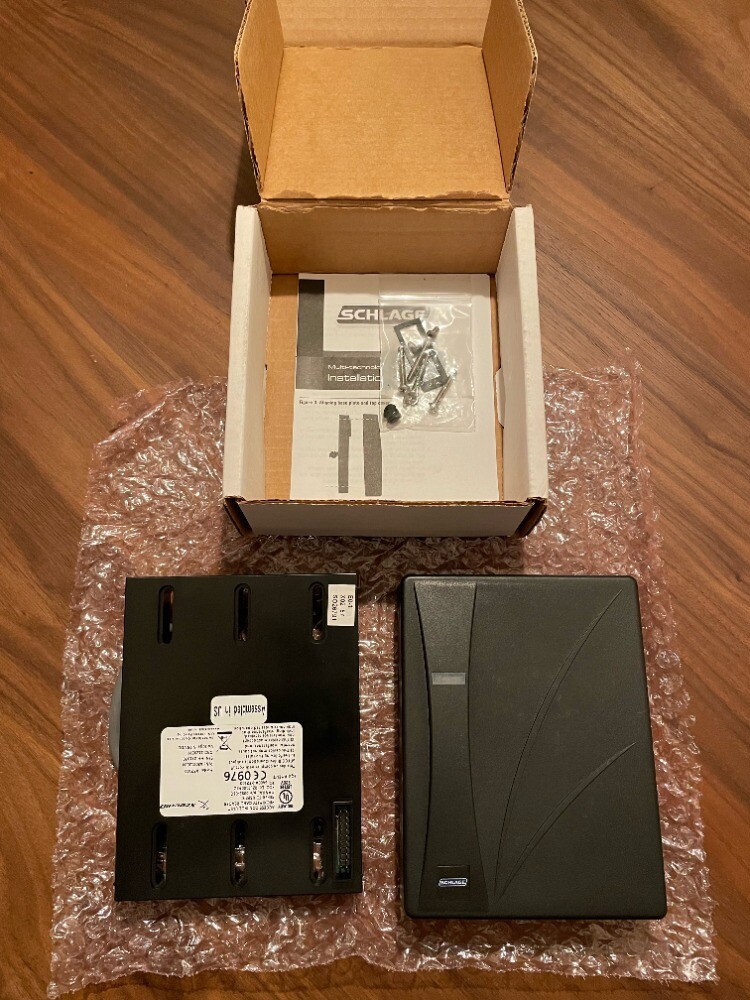 New Schlage SXF2100D-B Card Access Control Reader Black Multi Technology XceedID