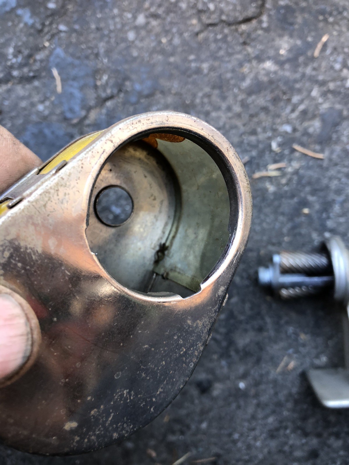 1921 APSCO CHICAGO Wall or Table Mount Pencil Sharpener See Through Discharge