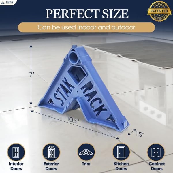 Stak Rack | 6 in 1 Painters Accessory Tool | Stacking Design | Paint Interior