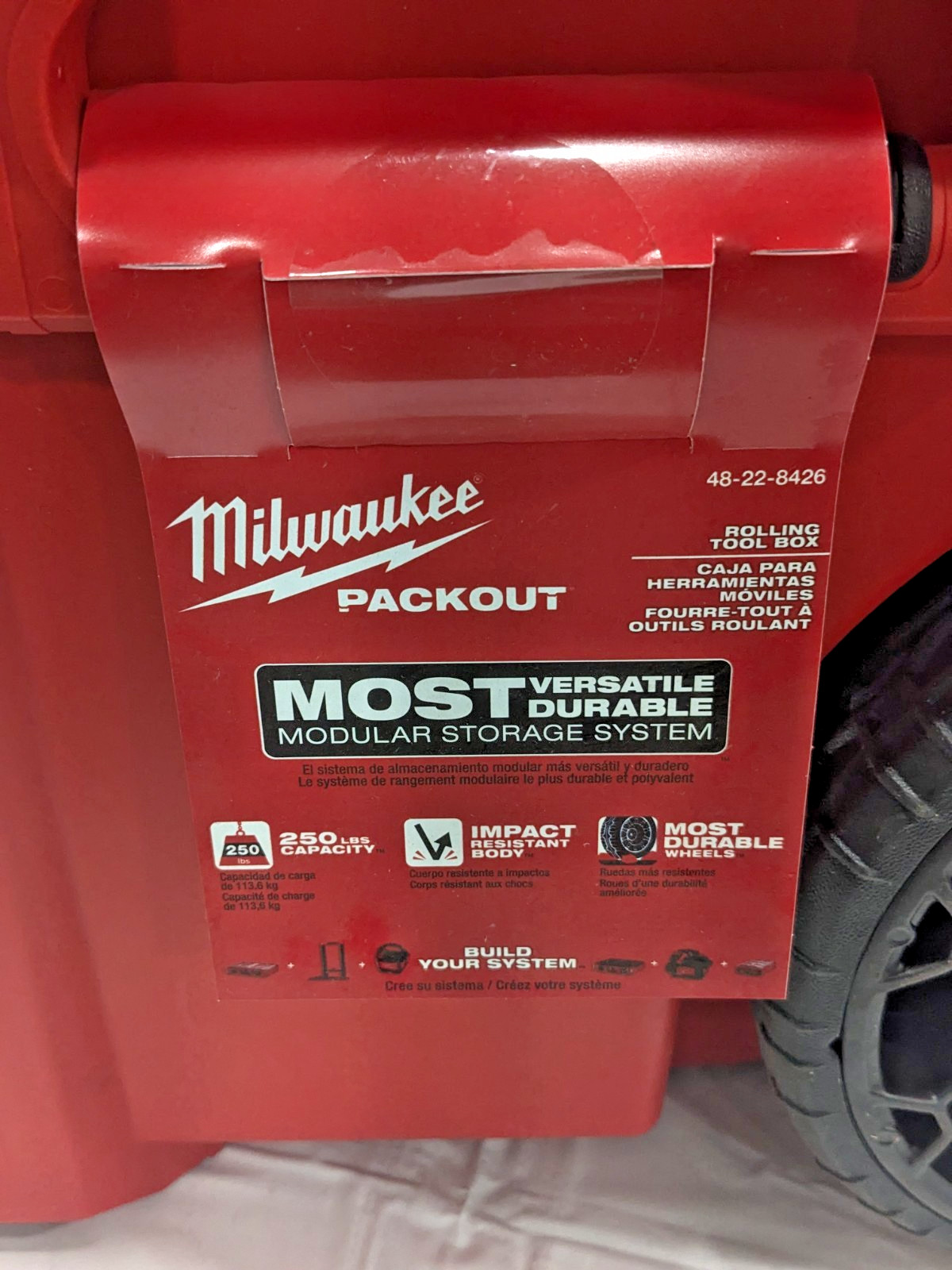 Milwaukee PACKOUT Rolling Tool Box 48-22-8426
