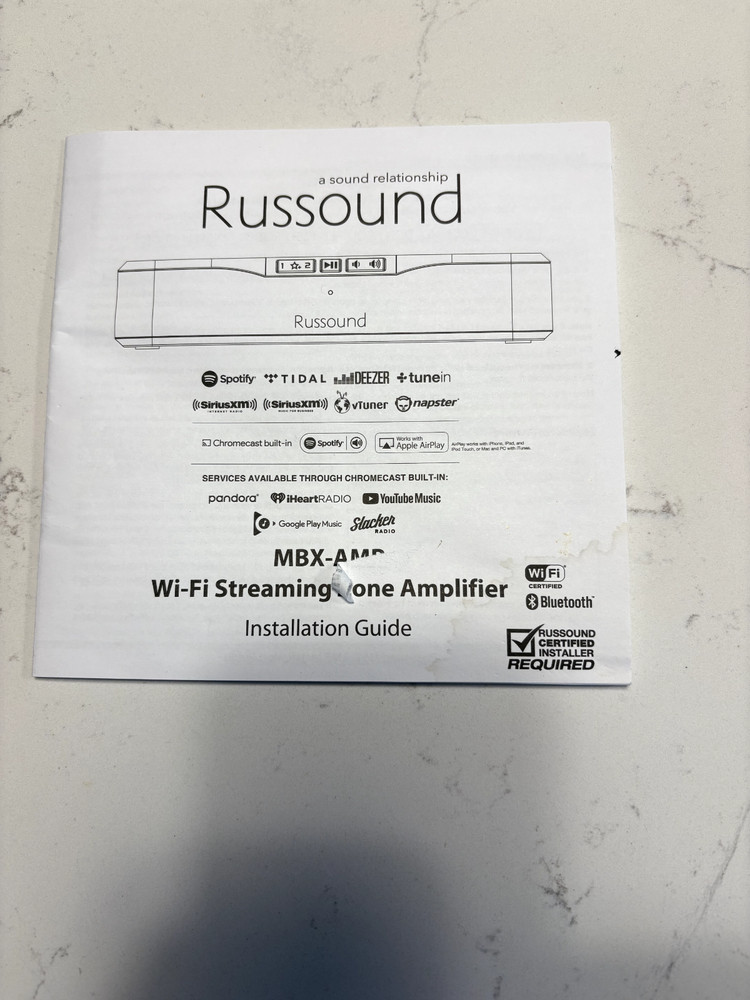 Russound MBX-AMP Amplifier