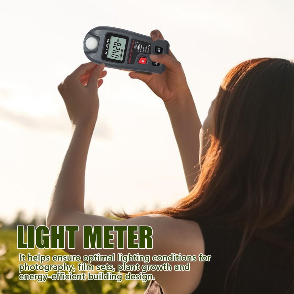 Digital LCD Screen Camera Light Meter Handheld Par Light MeterHOT!
