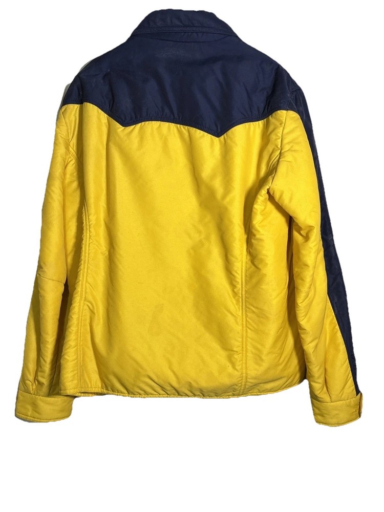 Unique Yellow Bogner Ski Jacket Size Medium