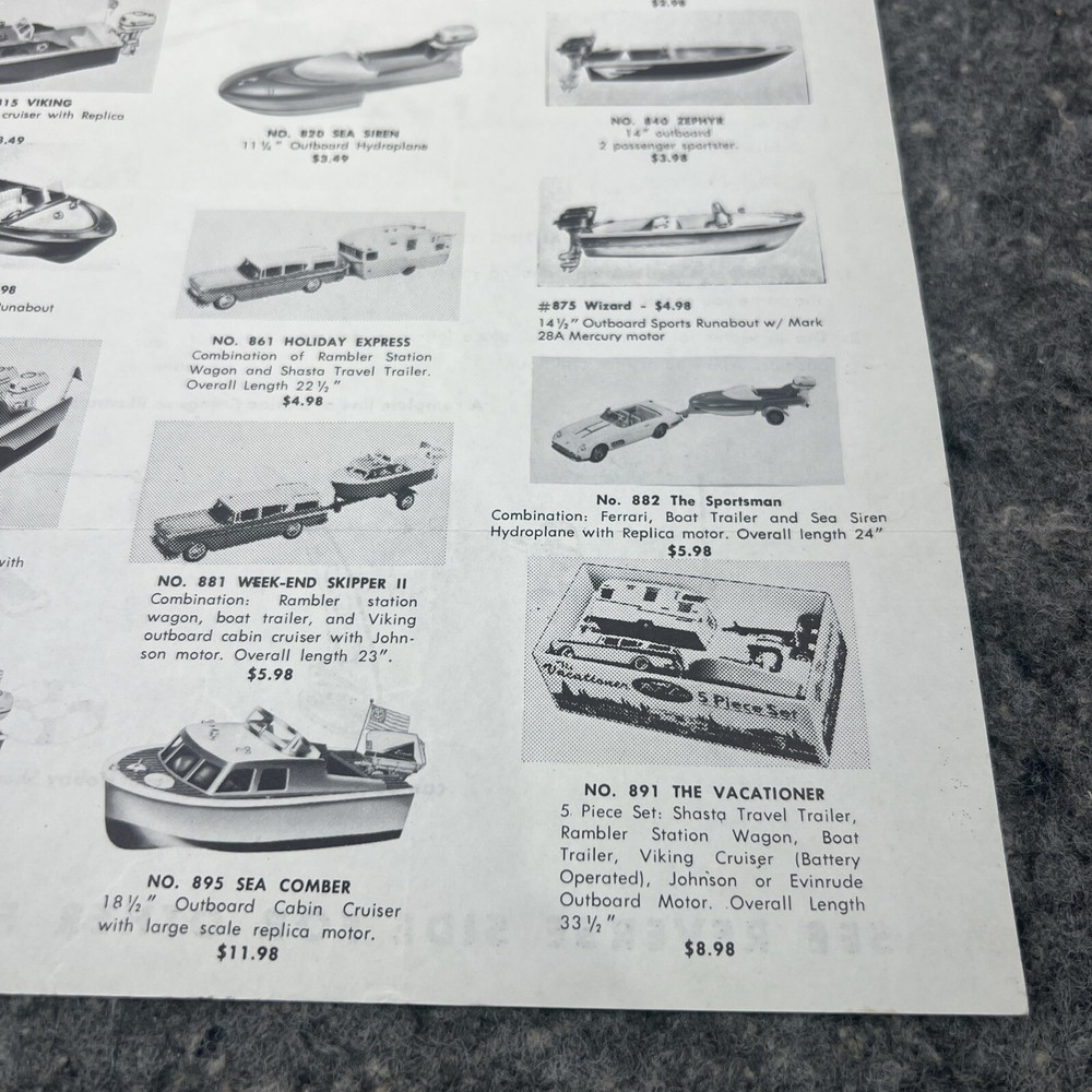 Vintage Fleet Line Finest Scale Models Catalog Original