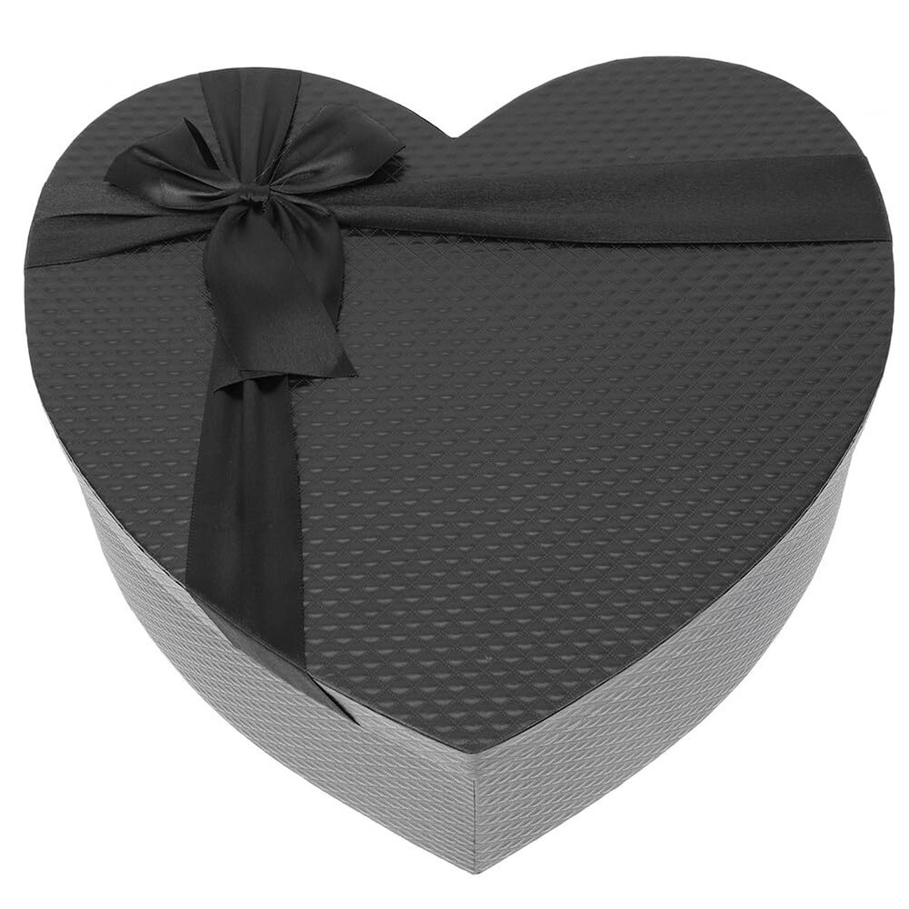 Empty Heart Shaped Gift Box Present Decorative Boxes with Lids for Valentines...