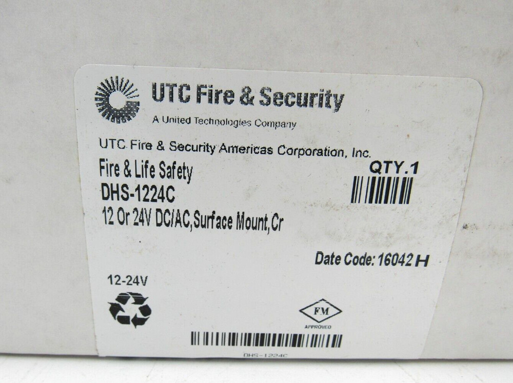 UTC Fire & Security Electromagnetic Door Holder DHR-1224C