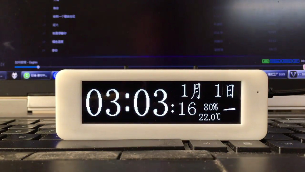 Audio Level Indicator Music Spectrum Display Analyzer VU Meter 3.12 inch OLED