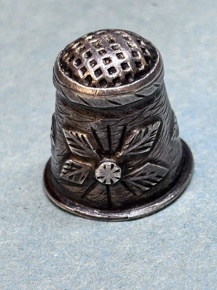 Vintage Sterling Silver Thimble 5.3g