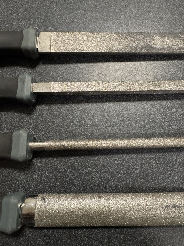 Matco Tools 8" Diamond File Set DFS8 In Nice Soft Case