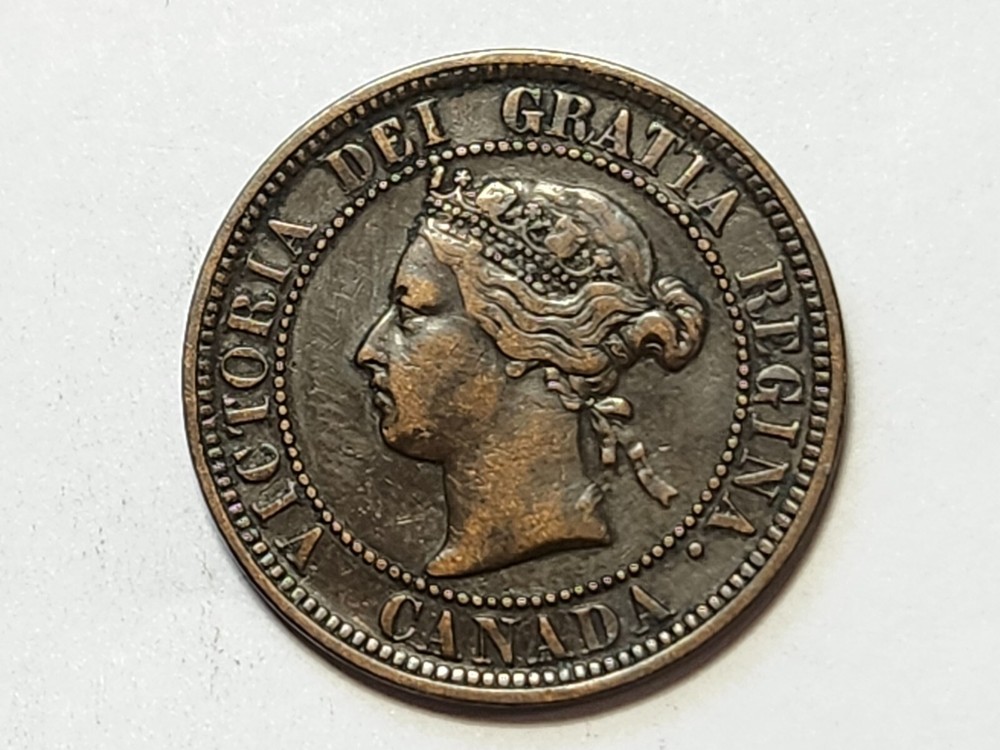 1886 Canada Large Cent 1073