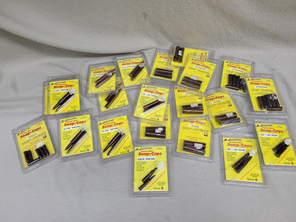 A-Zoom Precision Metal Snap Caps Safety Rounds