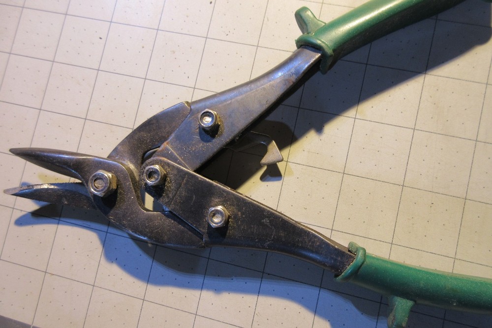 Tin Snips metal shears, lever type, prior owned