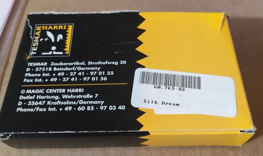 Silk Dream by Werry Magic Mentalism Tricks