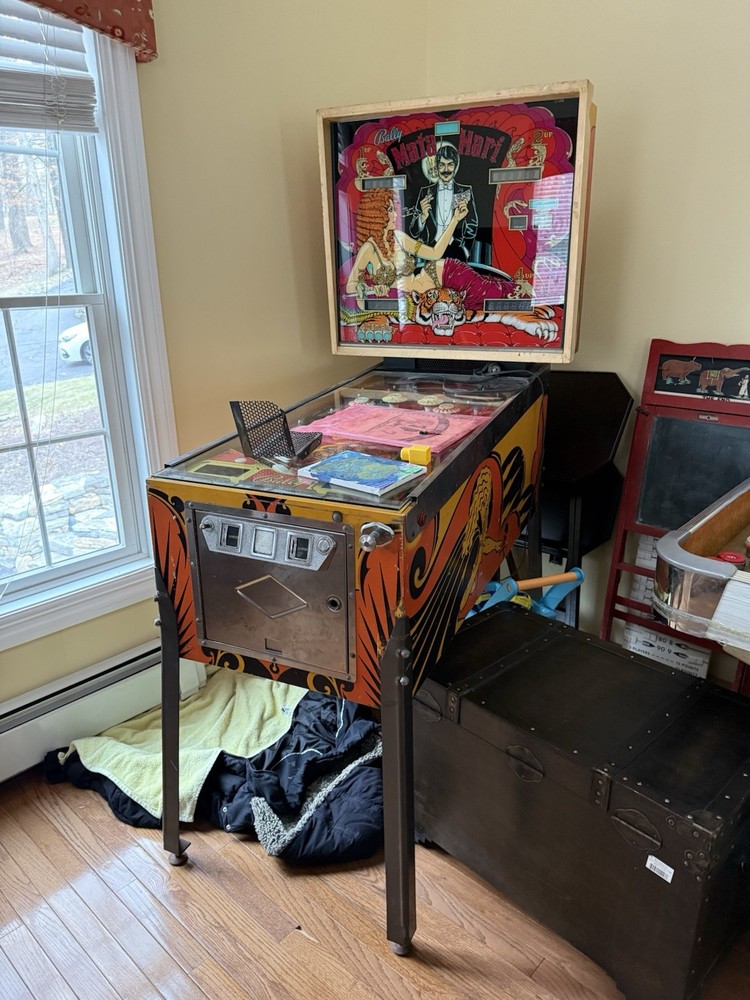Bally Mata Hari Original Pinball Machine Arcade Game