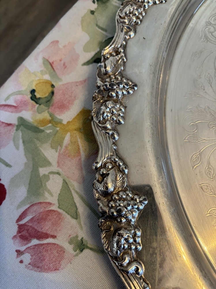 Silver Plate Eastern Silver, NYC 20” Platter