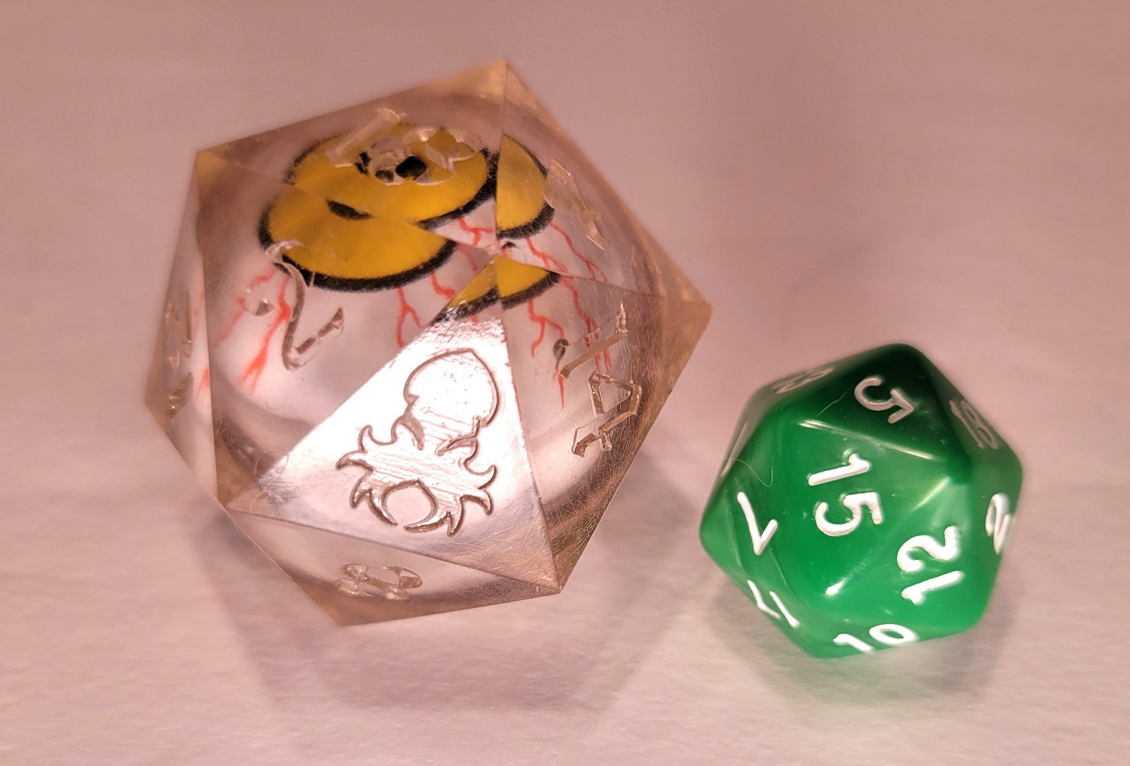 Kraken 34mm Gazing Eye Liquid Core 34mm D20 DIce